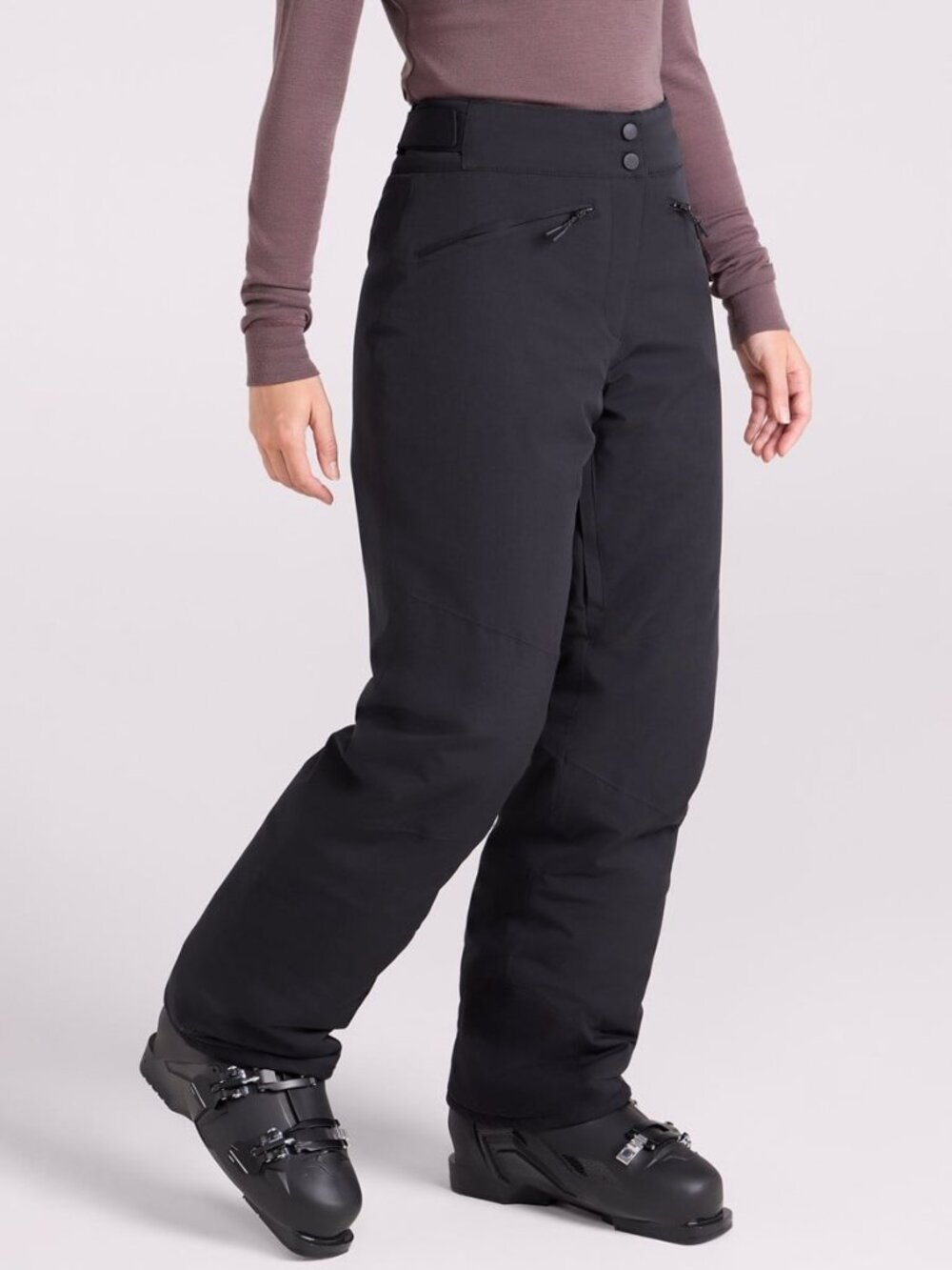 EMS Isola II Women's Extreme Waterproof Ski Pants Black Size 20 NWT